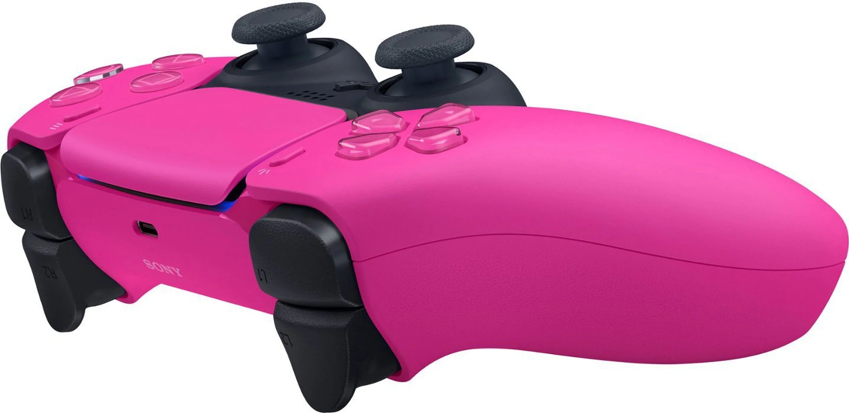 PlaySizetation 5, PSize5 DualSizeense Wireless Controller - Nova Pink Bundle With 6Ave Microfiber Cleaning Cloth