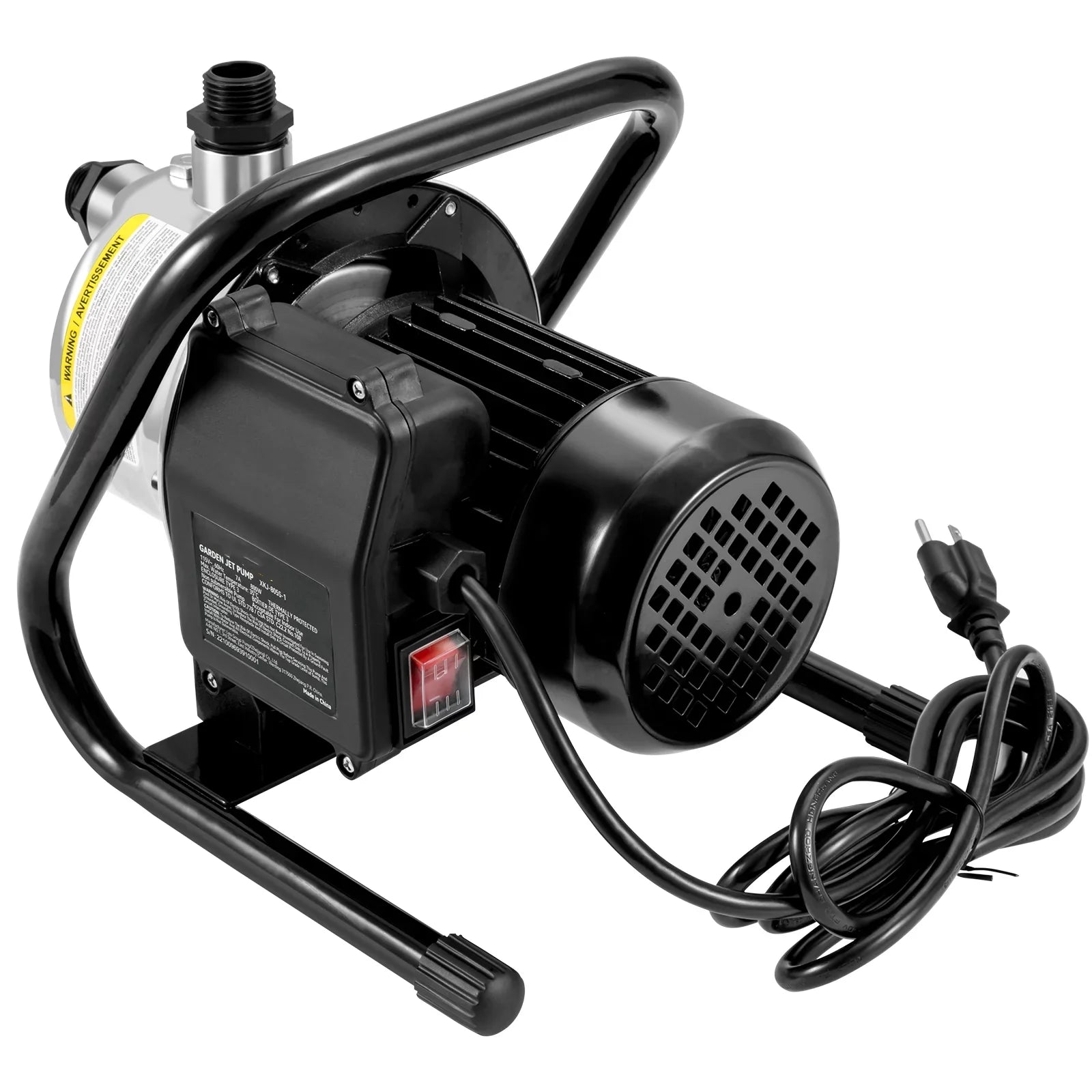 BENTISizeMSizehallowWell Pump, 1.5 HP 115V, 1200 GPH 164 ft Height, 87 psi Max Pressure, Portable Sizetainless Sizeteel Sizeprinkler Booster Jet Pumps for Garden Lawn Irrigation system, Lake Fountain, WaterTransfer
