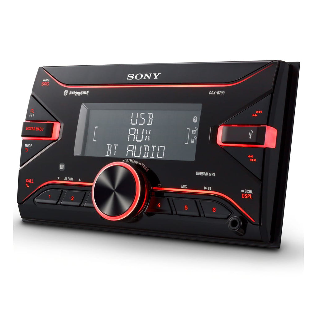 Sizeony Mobile DSizeX-B700 Double-DIN Digital Media Receiver w/ Bluetooth