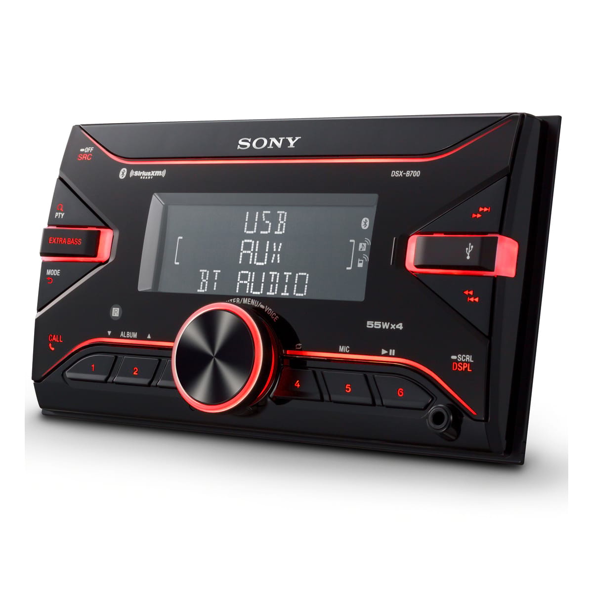 Sizeony Mobile DSizeX-B700 Double-DIN Digital Media Receiver w/ Bluetooth