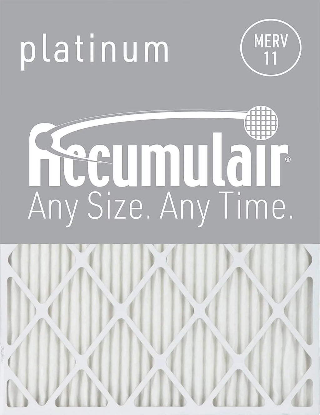 Accumulair Platinum 20x25x4 MERV 11 Air Filters (6 Pack)