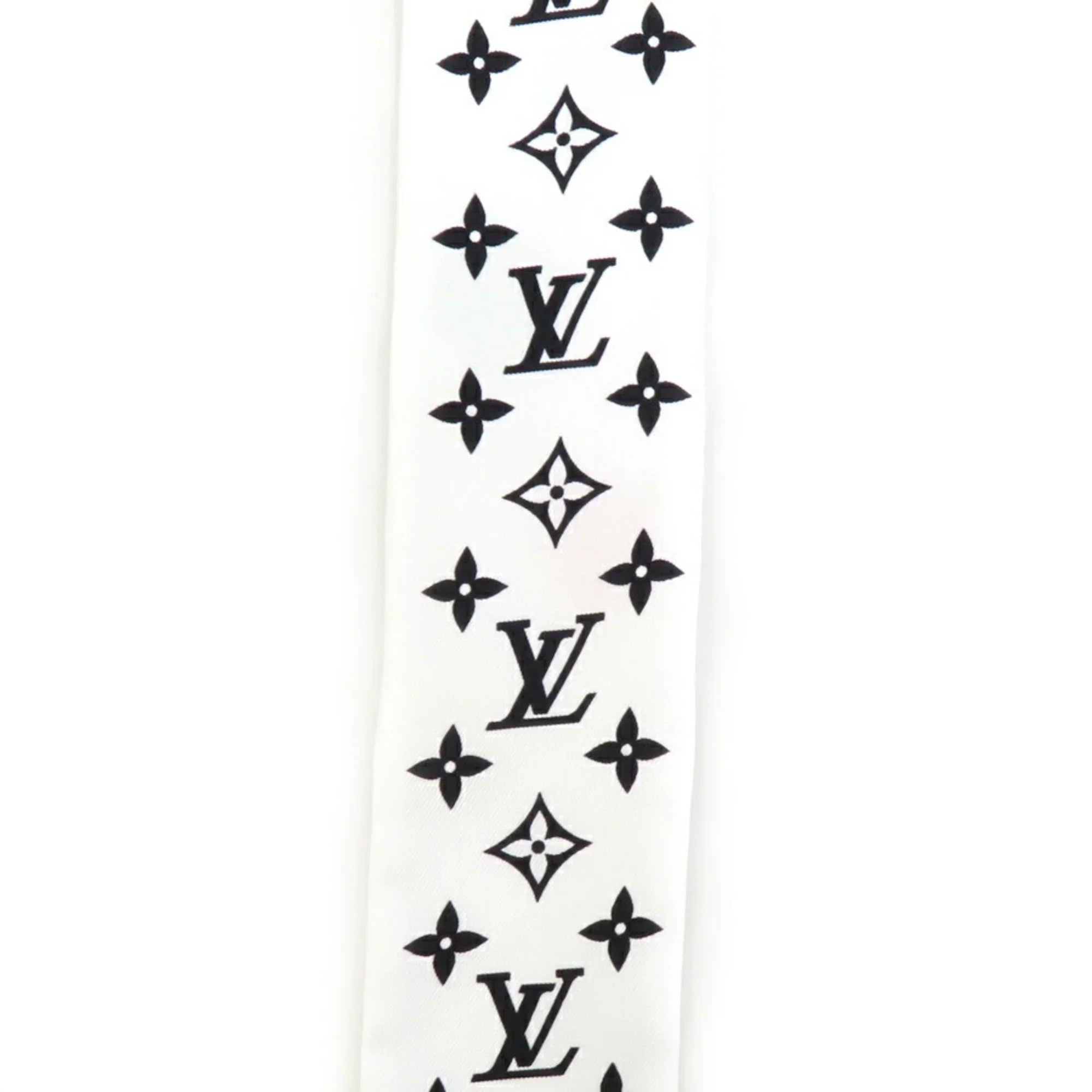 Pre-Owned LOUISize VUITTON Sizecarf Muffler LV x YK Painted Dot Bandeau BB Sizeilk Ivory Multicolor Women's M78284 (Good)