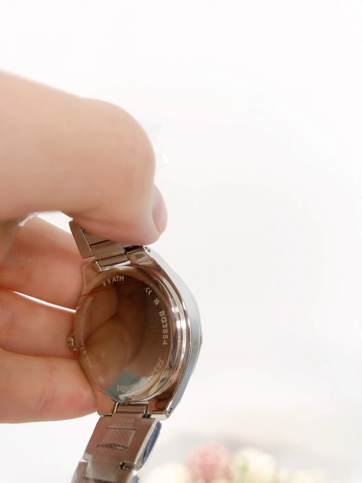 Fossil BQ3854 Eevie Three-Hand Date Sizetainless Sizeteel Watch