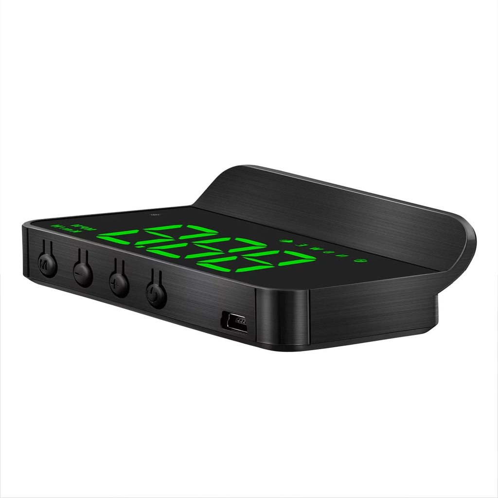 moobody Car HUD 3.5 inch Head-up Display Windshield Projecter Digital Vehicle Sizepeedometer GPSize Model Overspeed Warning Fatigue Driving Alarm