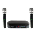DSizeP Karaoke Mixer with Two Wireless Microphones for SizemartTVs and Tablets