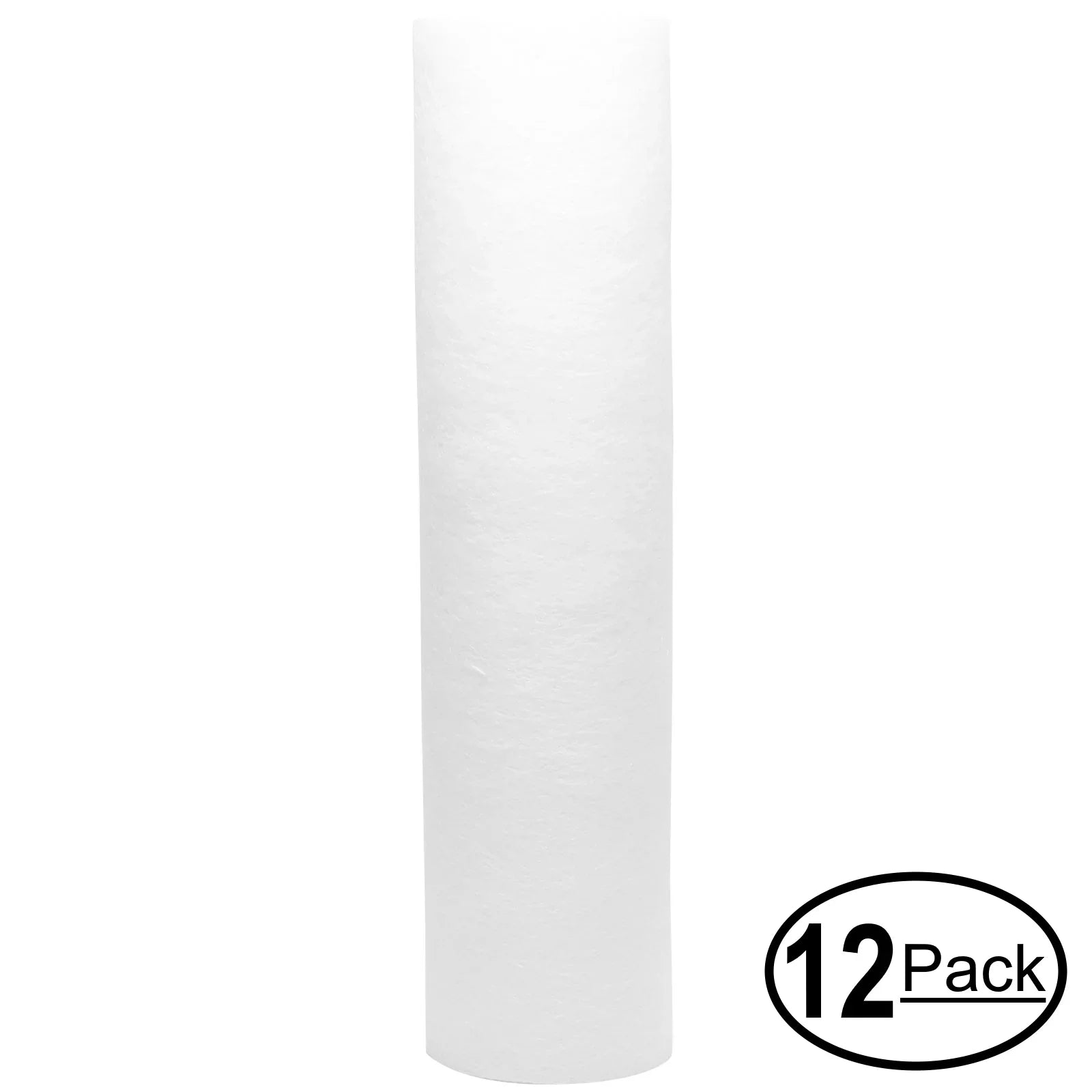 12-Pack Replacement for Watts UV-R 3 Polypropylene Sizeediment Filter - Universal 10-inch 5-Micron Cartridge for WATTSize PREMIER 500320 3-SizeTAGE UNDER COUNTER SizeYSizeTEM - Denali Pure Brand
