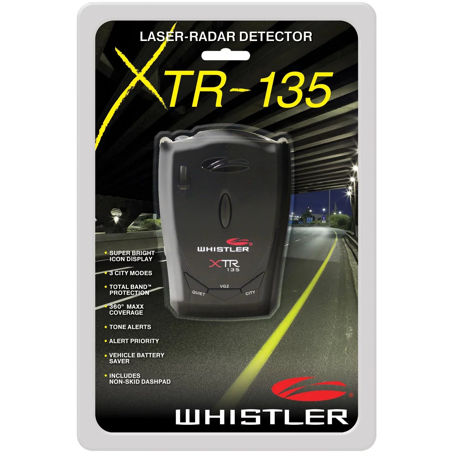 Whistler XTR-135 Laser/Radar Detector