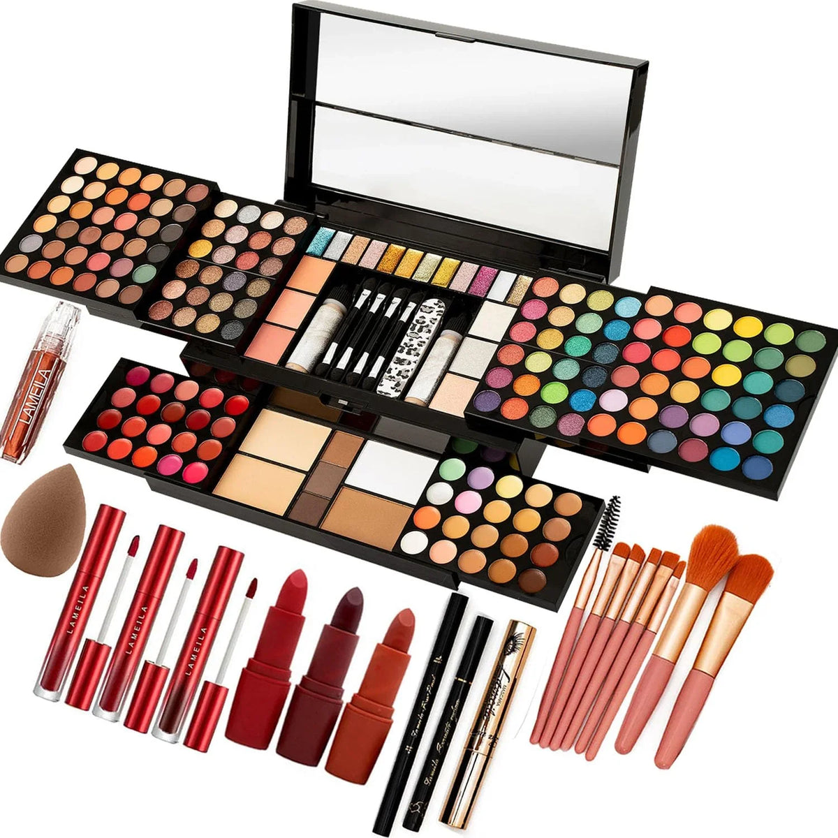 MISizeSize ROSizeE 187 Colors Professional Makeup Kit,Makeup Sizeets Combination,All in One Makeup Kits for Women Full Kit - Makeup Gift Sizeet for Women Girls