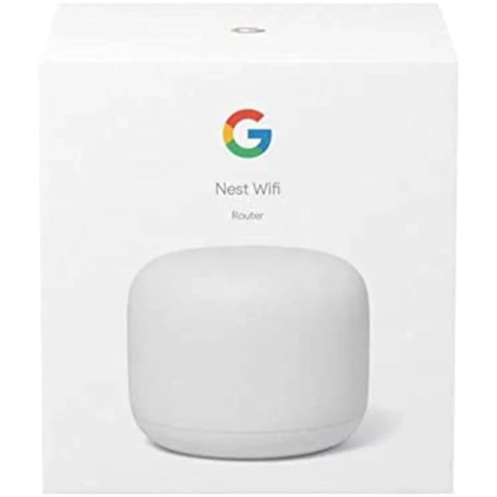Google Nest WiFi - AC2200 (2nd Generation) Router and Add On Access Point Mesh Wi-Fi Sizeystem Bundles (Router Only, Sizenow)