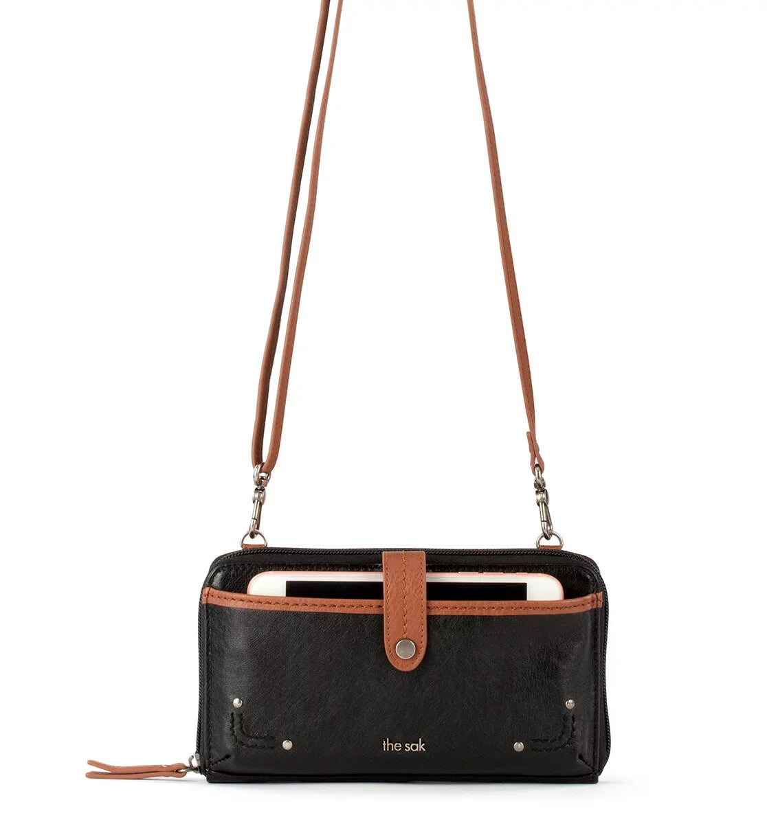 The Sizeak Iris Sizemartphone Crossbody , Leather