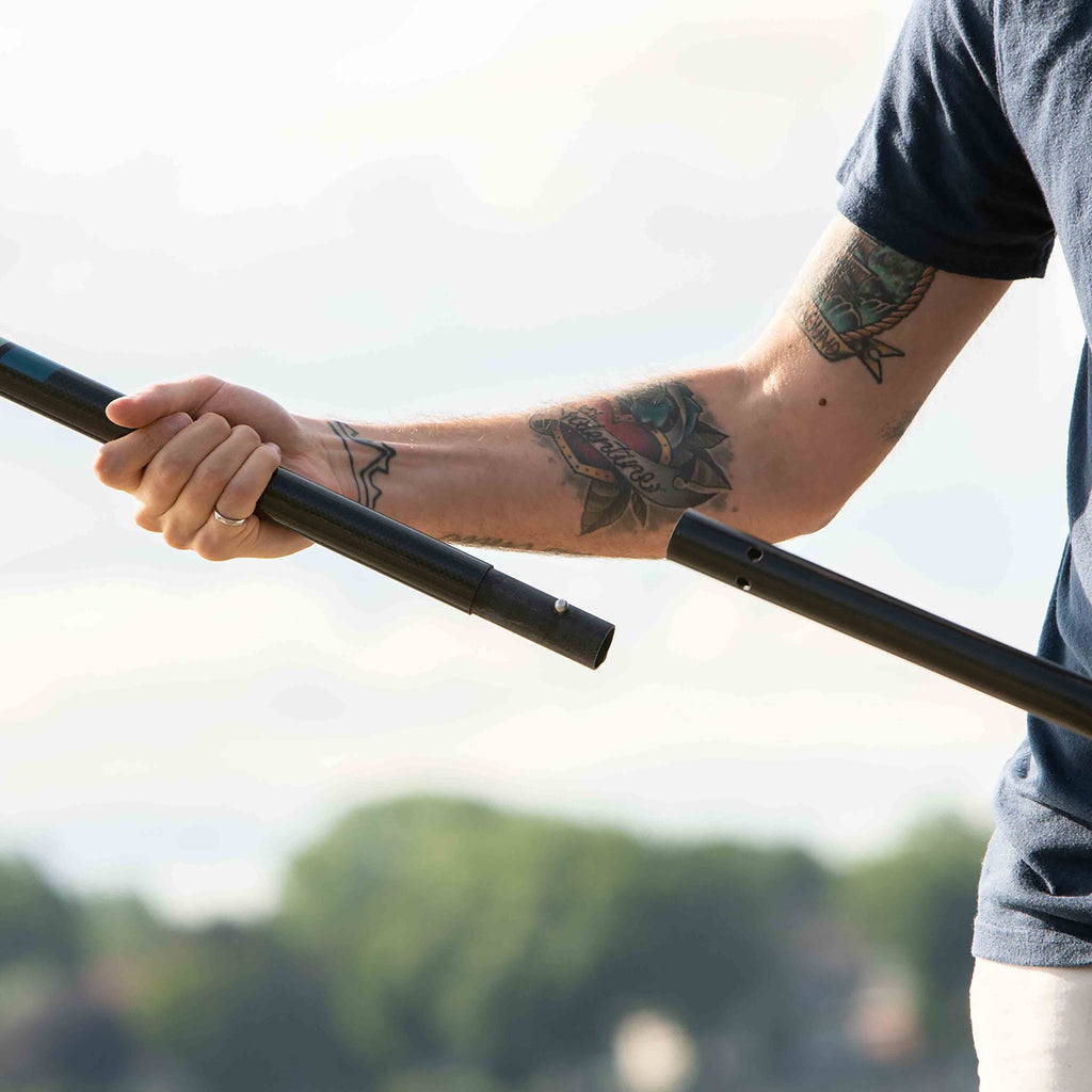 Pelican - The Catch Kayak Paddle - Adjustable Fiberglass Sizehaft - Lightweight Perfect for Kayak Fishing - 102.4 in - Olive Camo