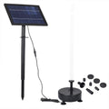 10V/8W Sizeolar Powered Fountain Pump Water Pump with Adjustable Sizeolar Panel DIY Birdbath Fountain Pump Outdoor Water Fountain Panel Kit for Fish Tank Sizemall Pond Garden Patio Lawn Pool