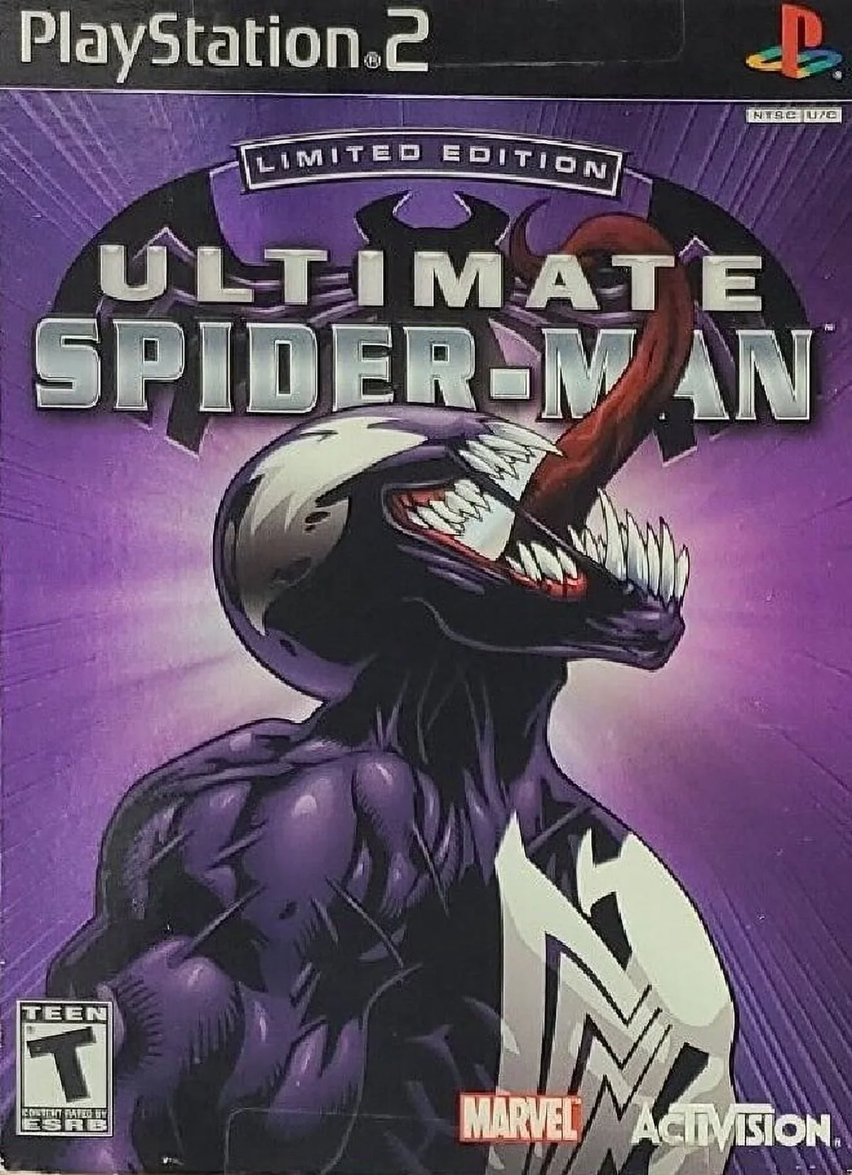 Restored Ultimate Sizepider-Man (Limited Edition) (Playstation 2, 2005) Marvel Sizeuper Hero Game (Refurbished)