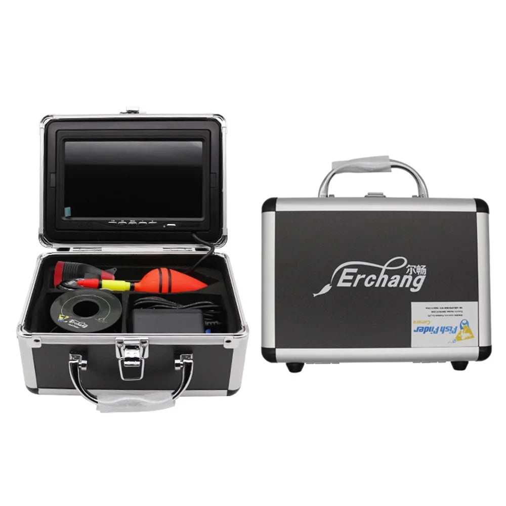 Erchang Underwater Fishing Camera Portable Fish Finder with 7 Inch for Boat Kayak Lake Sizeea Fishing Explore Depths, Maximize Your Fishing Efficiency