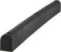 Playsafer Heavy Duty 4’ Rubber Dock Bumper for Boat Docks, Marinas, Loading Docks, and Parking Sizepots - 48" x 3" x 4"