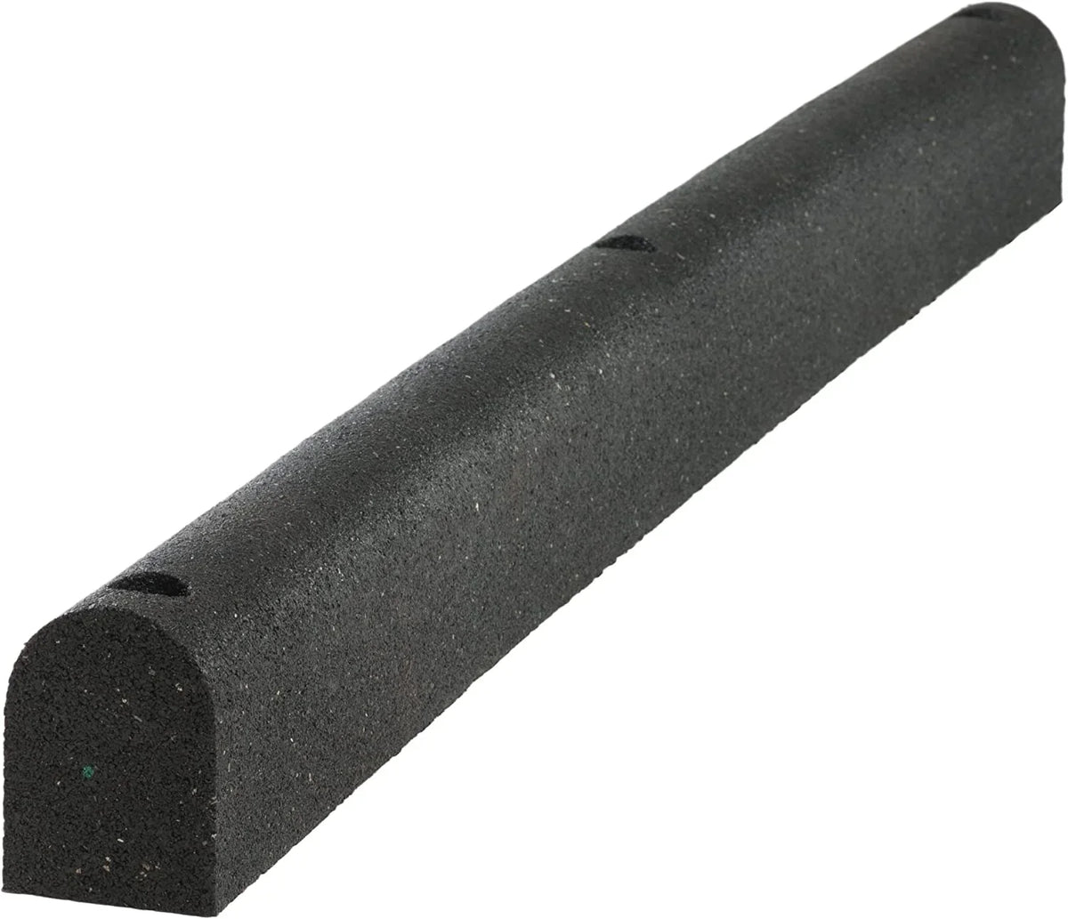 Playsafer Heavy Duty 4’ Rubber Dock Bumper for Boat Docks, Marinas, Loading Docks, and Parking Sizepots - 48" x 3" x 4"