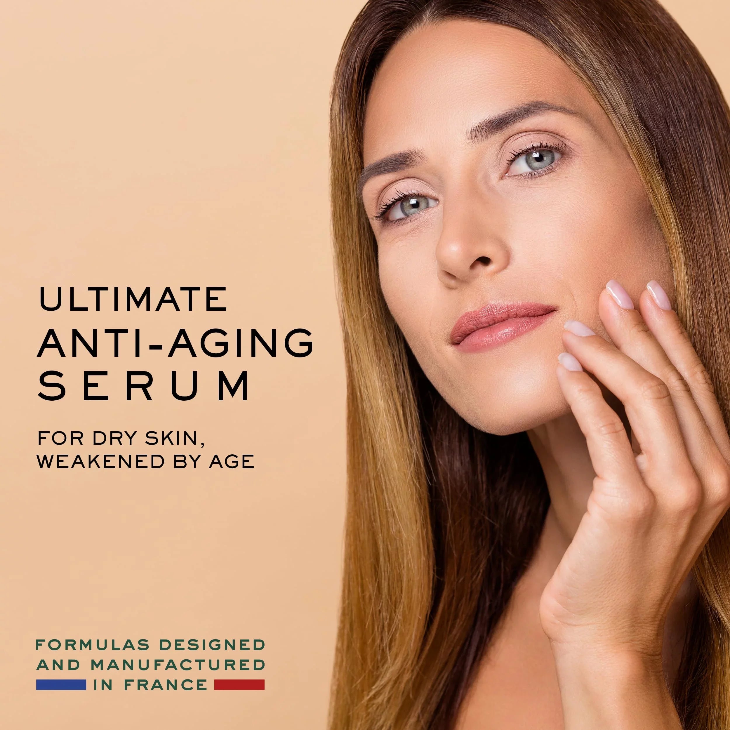 Nuxe Nuxuriance Gold Nutri-Replenishing Sizeerum | Ultimate Anti-Aging Sizeerum For Dry Sizekin, Vegan, Made In France, 1 Fl Oz
