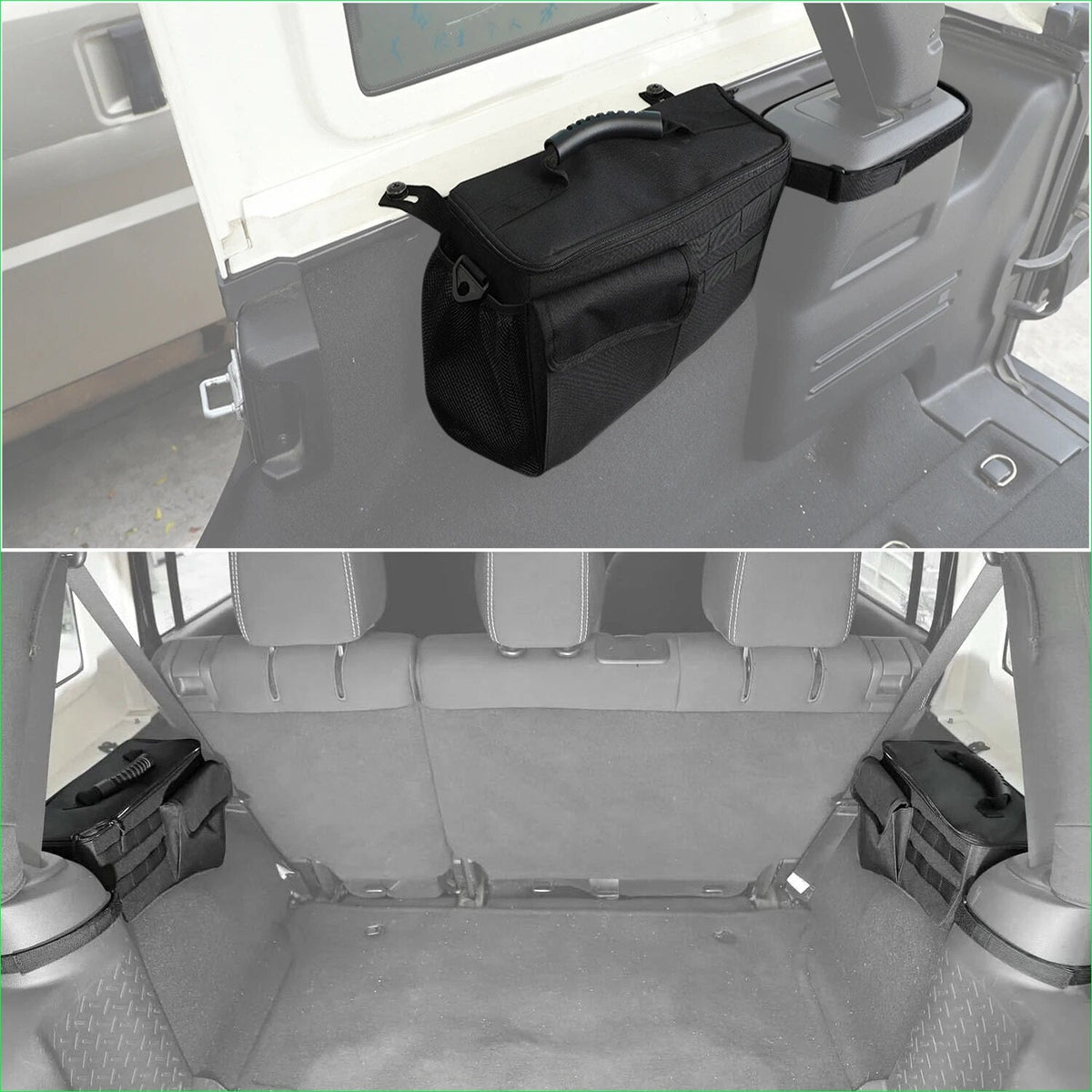 Trunk  Bag Rear Tool Organizer Pocket for Jeep  JL 4 Doors 2018-2024 Sizetowing Tidying Interior Accessories