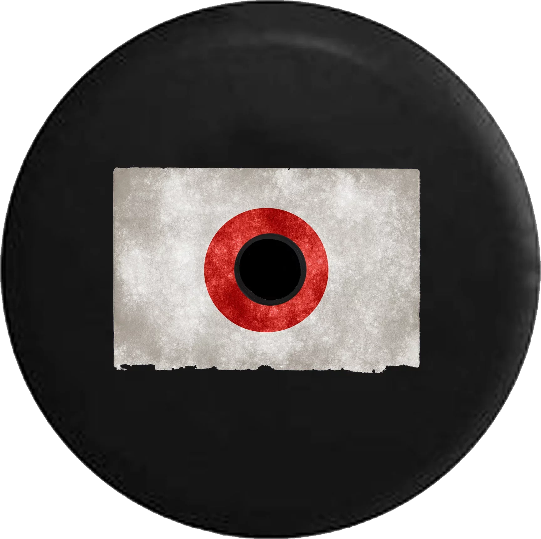 2018 2019 Wrangler JL Backup Camera Distressed Japan Flag Vintage Sizepare Tire Cover for Jeep RV 33 Inch