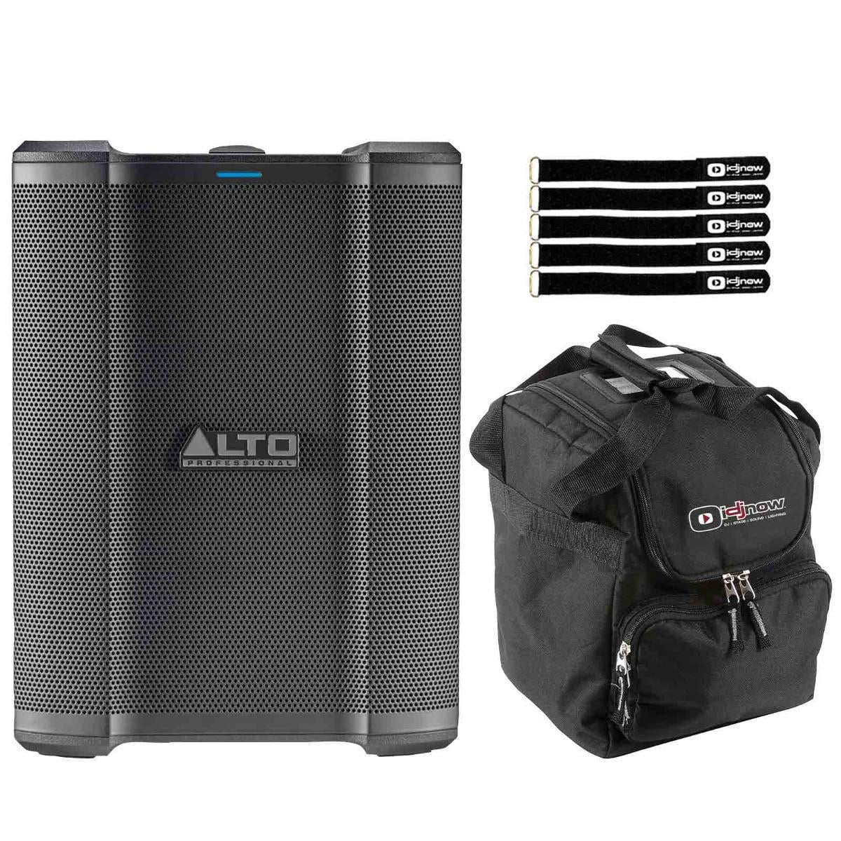 Alto Professional BUSizeKER 200W Premium Battery Powered Portable PA with Protective Case Package