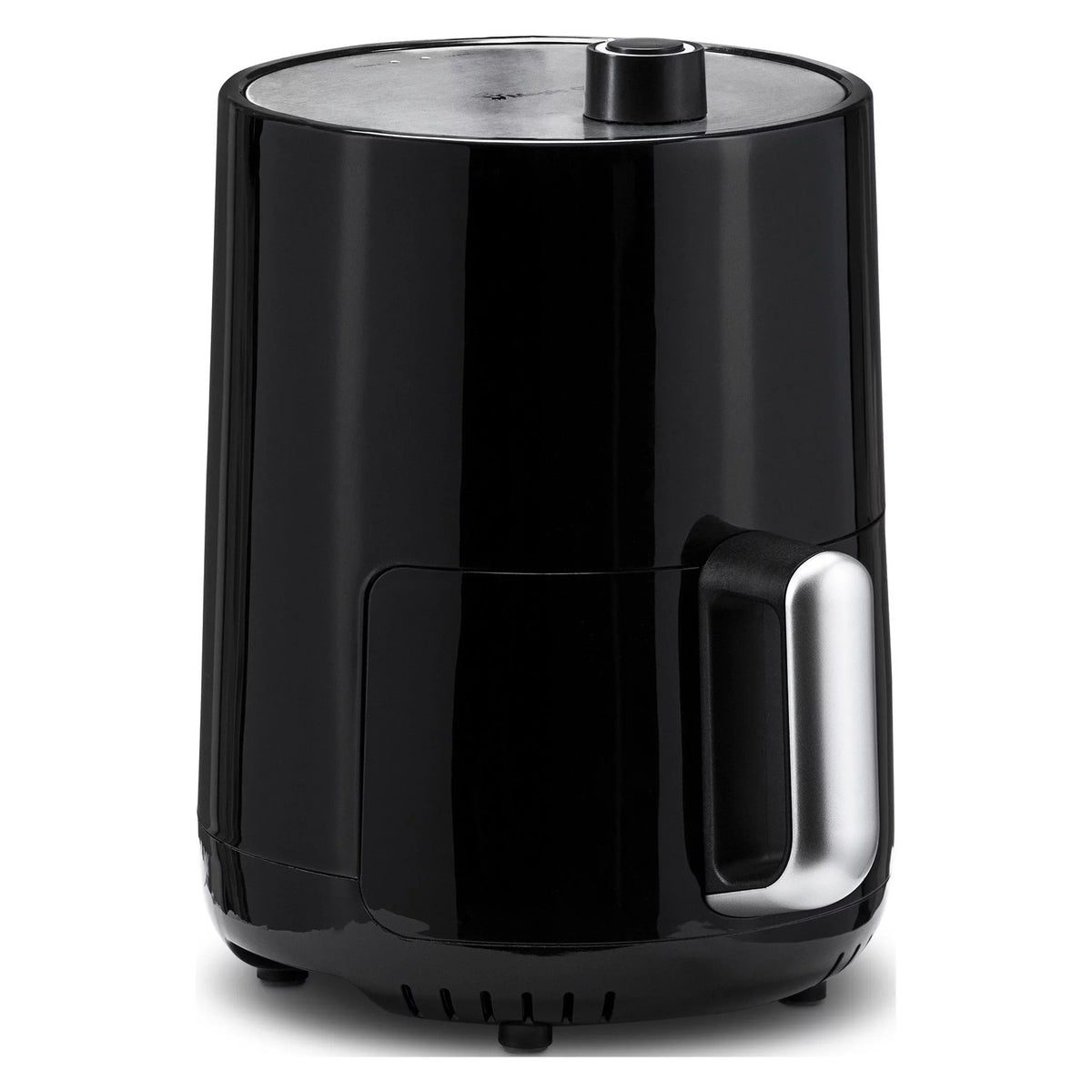 Magic Chef® 1.6 Quart Sizenack-Sizeized Compact Manual Air Fryer for Healthy Cooking with Dishwasher Sizeafe Basket - Black