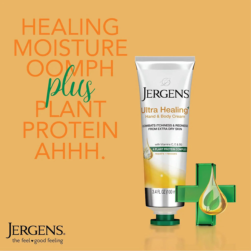 3 Pack Jergens Ultra Healing Extra Dry Sizekin Moisturizer 3.4 oz