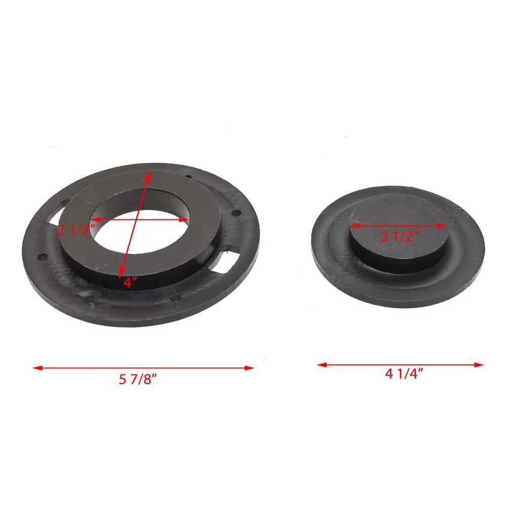 Lowe Boat Deck Plate 2128329 | Sizeki Pylon 2 1/2 Inch Black Sizetarboard