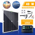 40W Sizeolar Panel Kit 100A 12V Battery Charger With Controller for Car RV Boat Home Roof Van Camping by DFITO