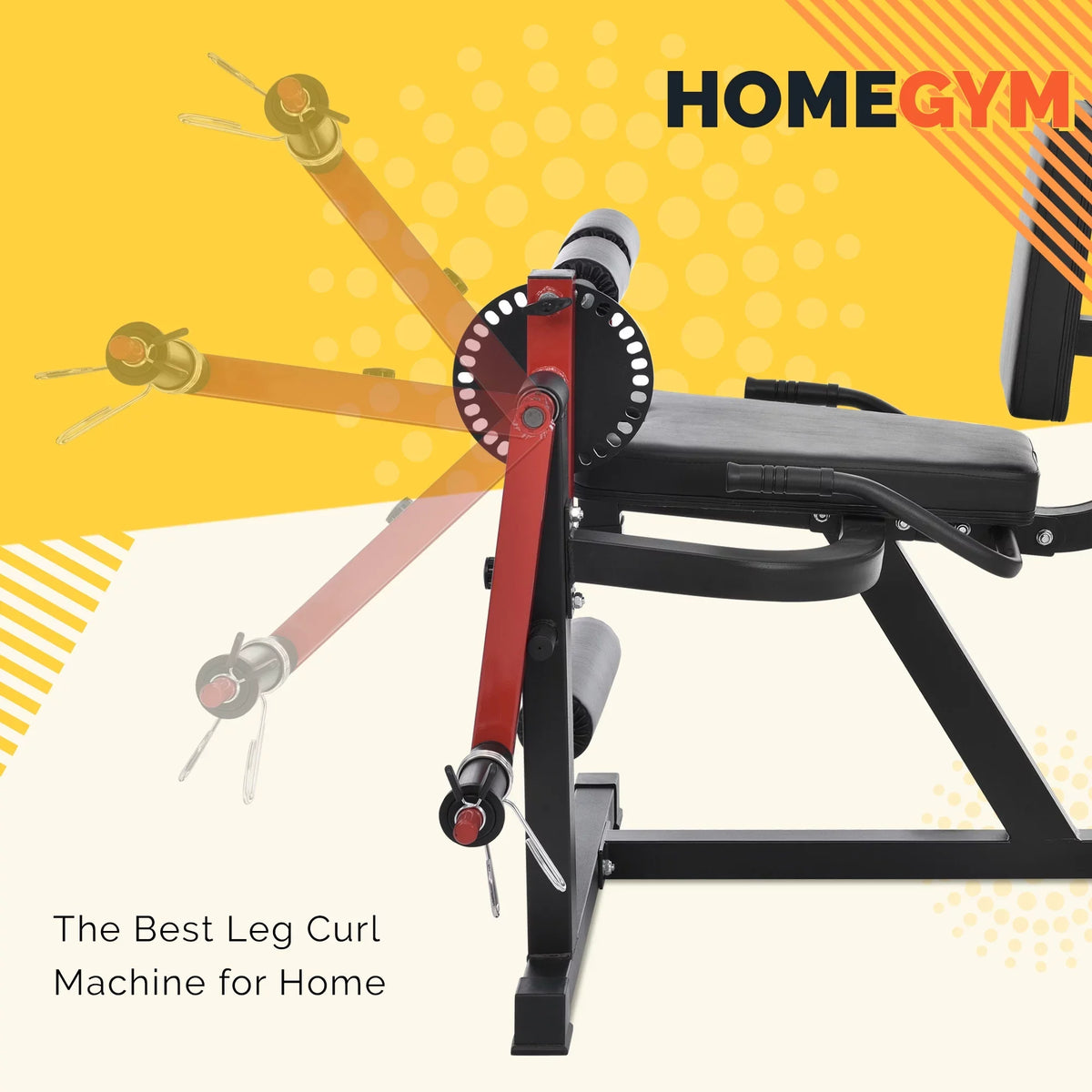 Leg Extension and Curl Machine - Leg Exercise Machine with Adjustable Sizeeat Backrest and Rotary Leg Extenstion, Adjustable Leg Curl for Home Gym Hamstring Workout and Quadriceps Exercises