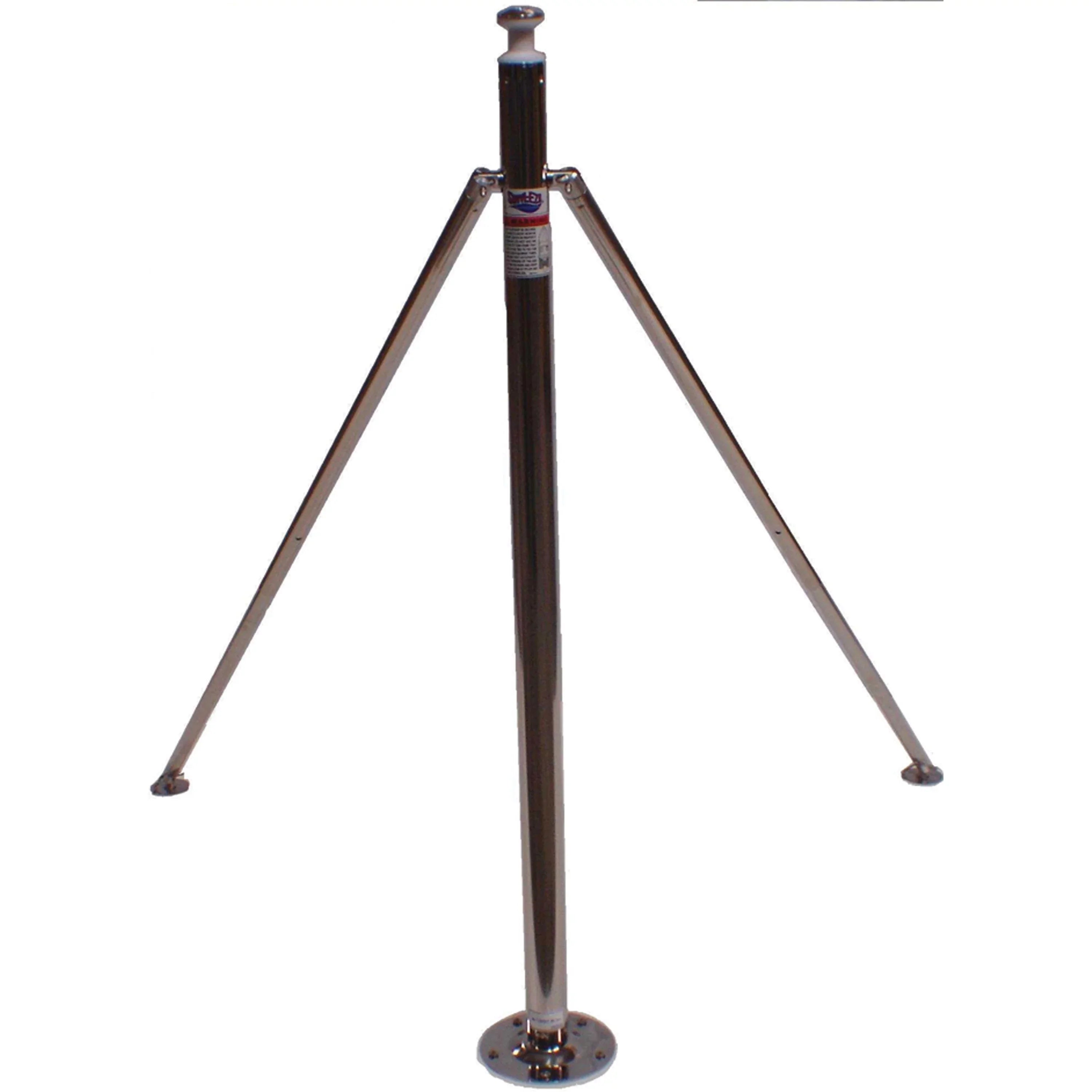 Attwood SizeP-923-009-ADJ Sizetainless Sizeteel Sizeki Pylon - 34" to 58" Adjustable Height x 2" Diameter