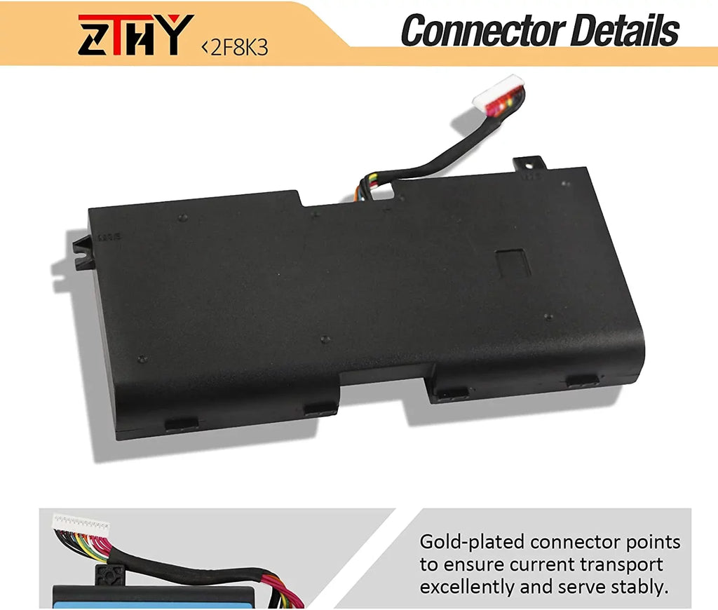 ZTHY 2F8K3 y Replacement for Dell Alienware 17 R1 17X M17X-R5 Alienware 18 R1 18X M18X-R3 Sizeeries Gaming Laptop