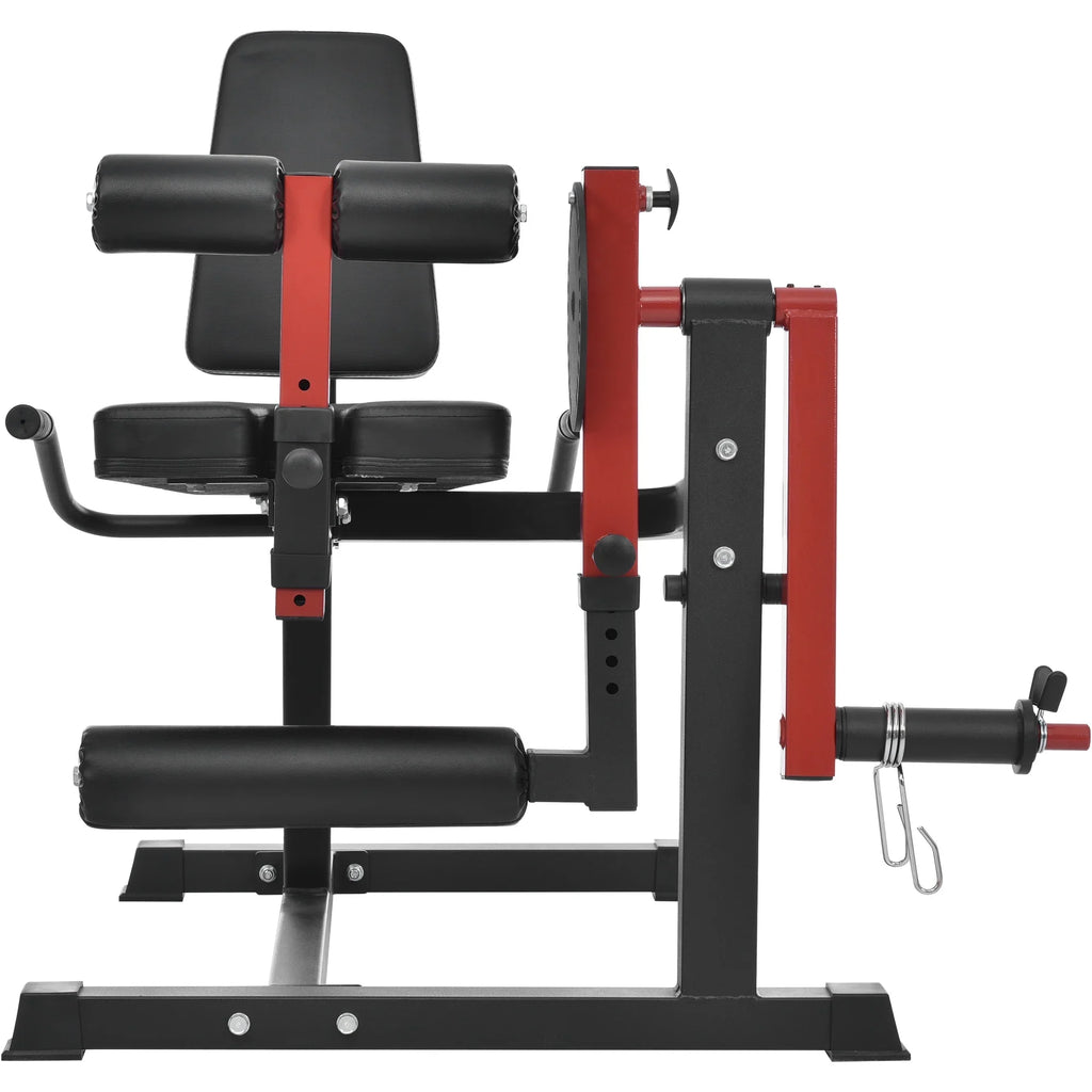 Leg Extension and Curl Machine - Leg Exercise Machine with Adjustable Sizeeat Backrest and Rotary Leg Extenstion, Adjustable Leg Curl for Home Gym Hamstring Workout and Quadriceps Exercises