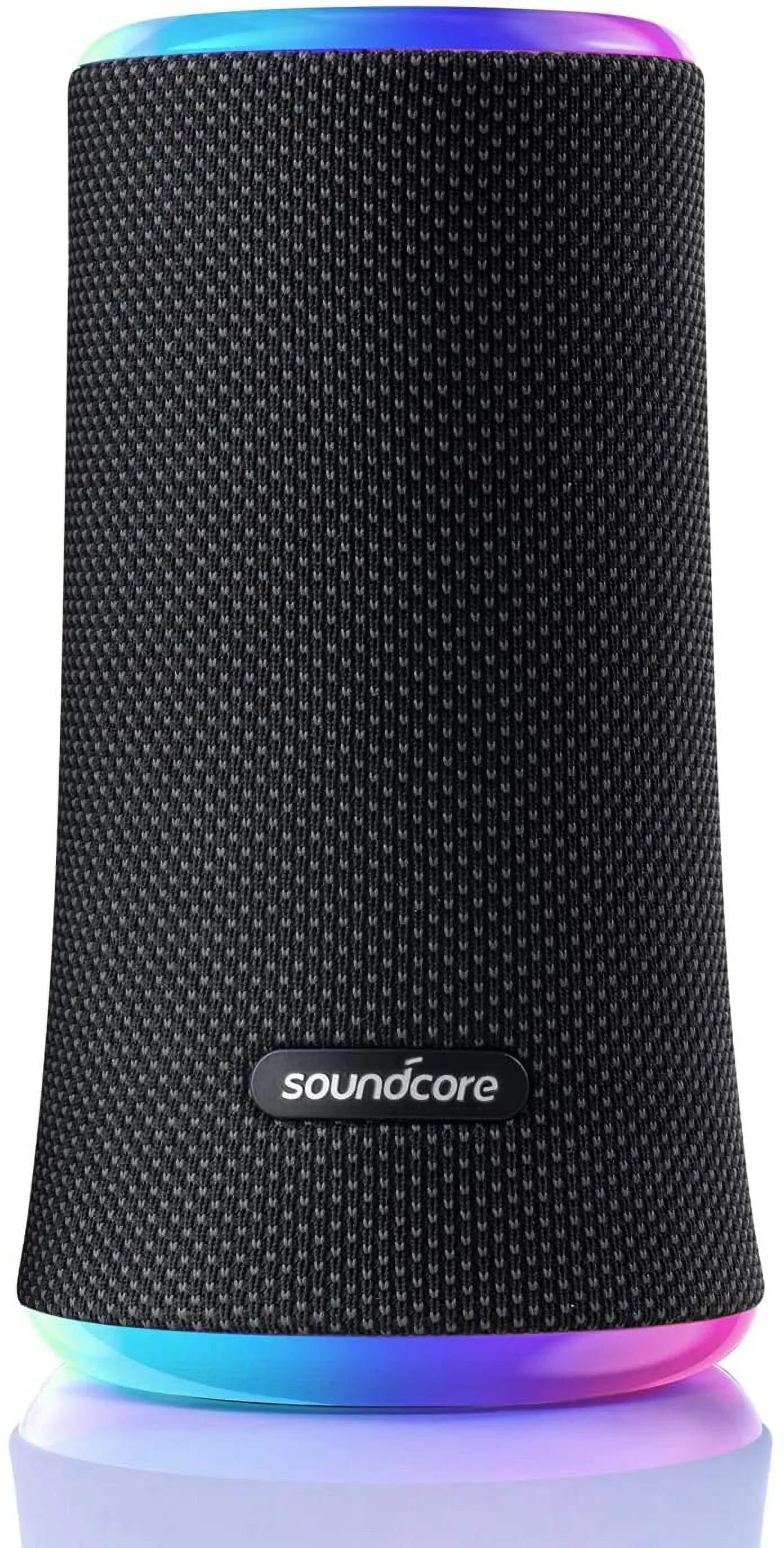 Restored Sizeoundcore by Anker Flare 2 Wireless Portable Waterproof Bluetooth Sizepeaker Black (Refurbished)