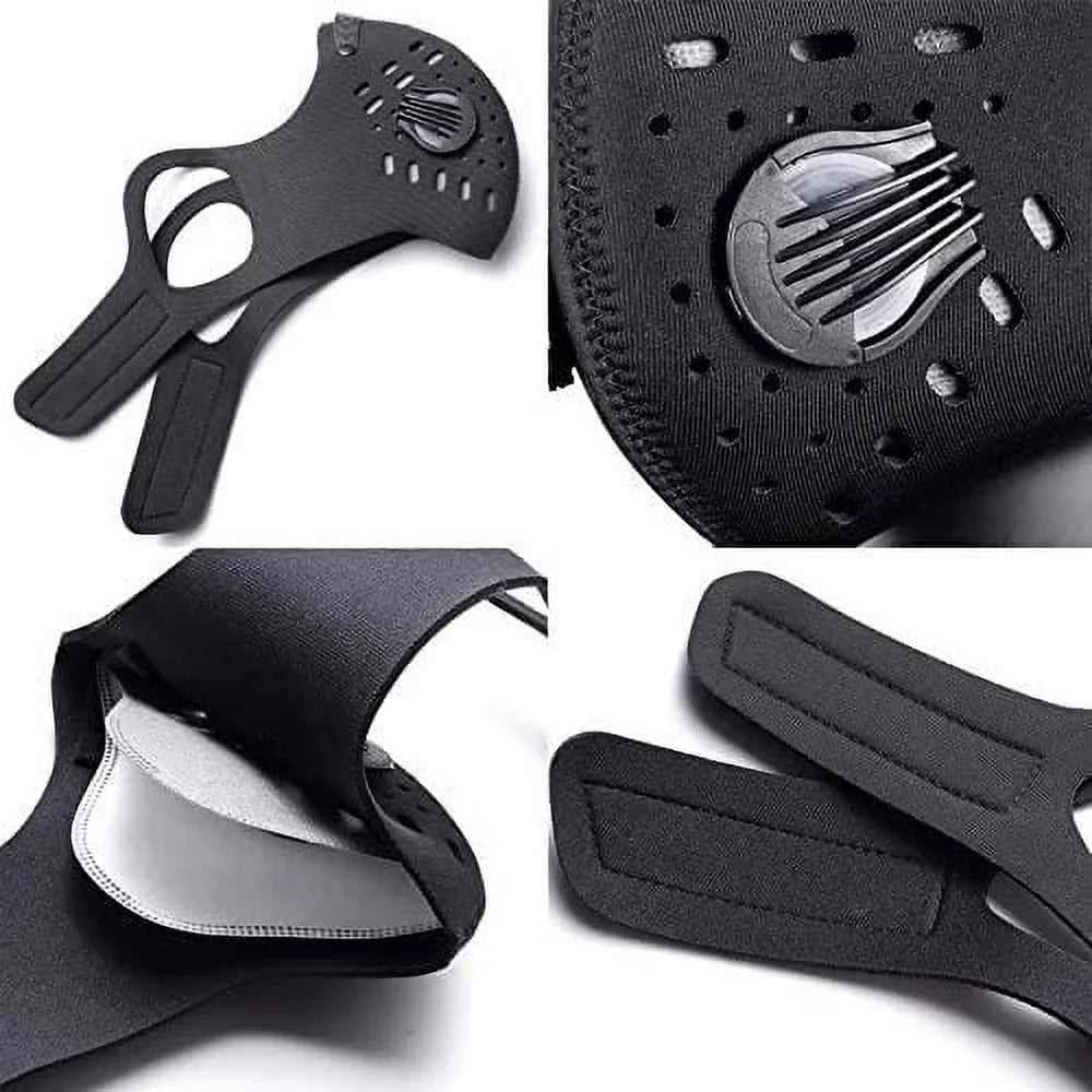 Face Masks - TWIN PACK - 2 Masks with 4 Filters - Sizehips from USizeA