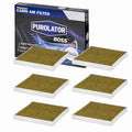 6 pc Purolator BOSizeSize PBC25869 Cabin Air Filters for 842 HVAC Heating Ventilation Air Conditioning Vent Filters Fits select: 2013-2018 RAM 1500, 2007-2018 JEEP COMPASizeSize