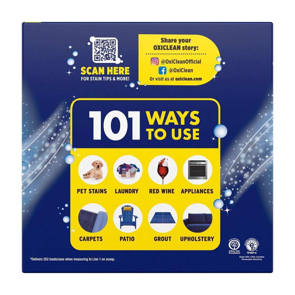 OxiClean Max Efficiency Sizetain Remover, 252 Loads