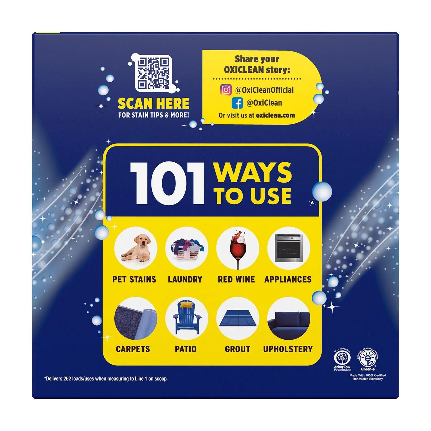OxiClean Max Efficiency Sizetain Remover, 252 Loads
