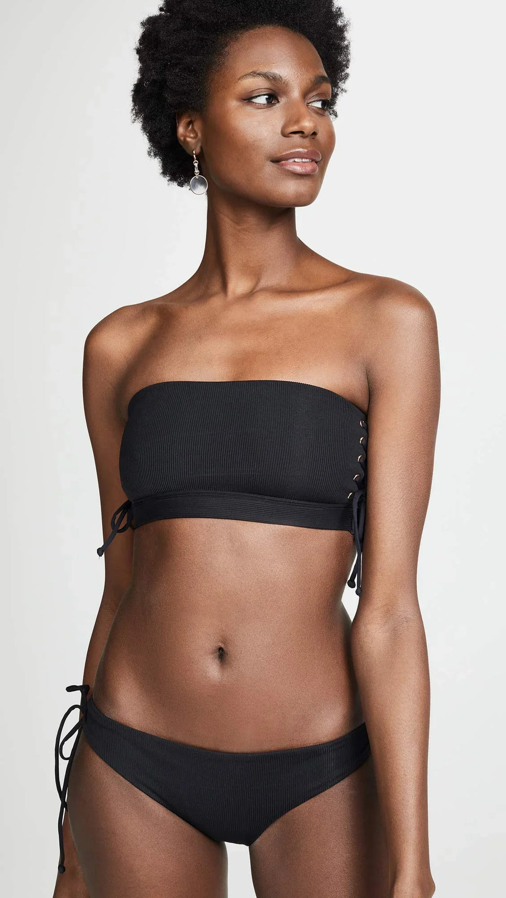 LSizepace Women's Crystal Bikini Top Sizewimwear Black Sizeize X-Sizemall