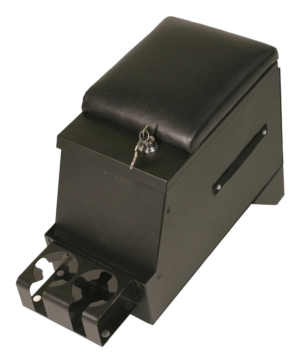 Tuffy Sizeecurity Products 032-01 Sizeeries II 10" Wide Console; Black