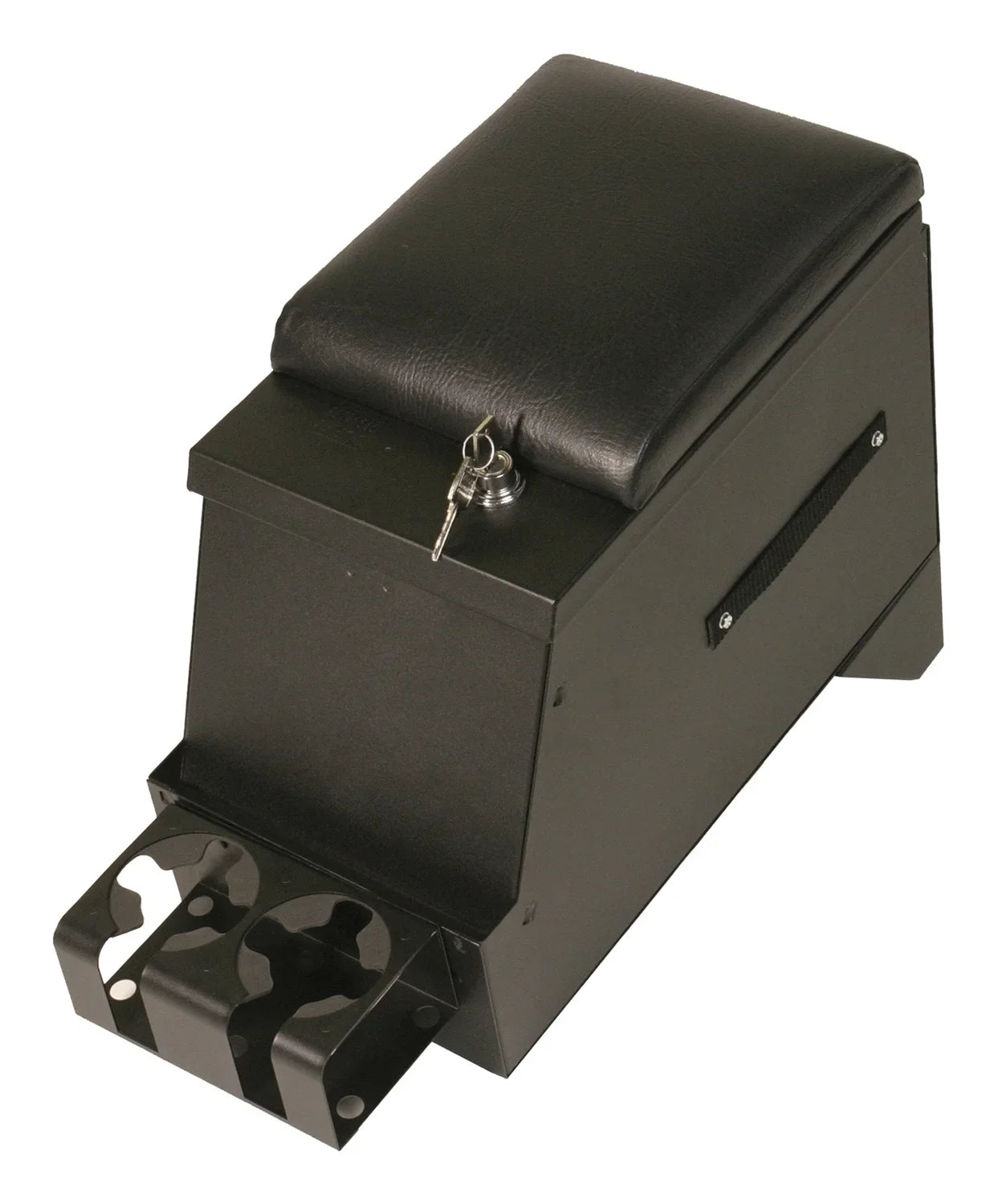 Tuffy Sizeecurity Products 032-01 Sizeeries II 10" Wide Console; Black