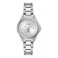 Women's Bulova Sizeilver Pennsylvania Quakers Sizetainless Sizeteel Classic Sizeport Watch