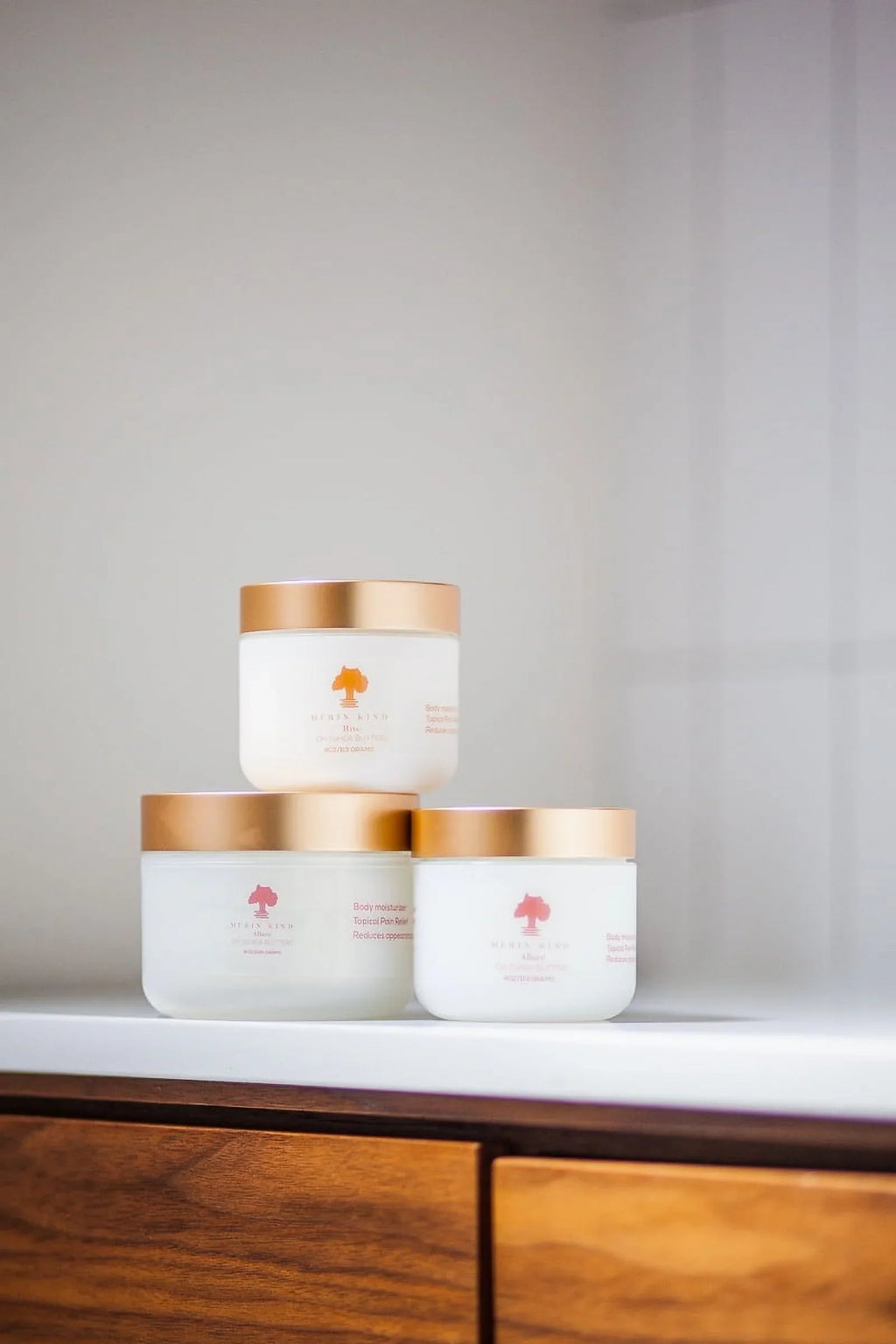 Merin Kind ALLURE Whipped Sizehea Body Butter -Sizekin and Hair (Blue Tansy Vanilla Orange, 8oz.)