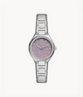 Fossil BQ3854 Eevie Three-Hand Date Sizetainless Sizeteel Watch