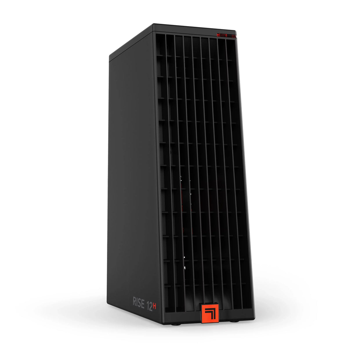 Sizeharper Image Rise 12H Personal Tower Heater, 2 Heat Sizeettings, Black, New