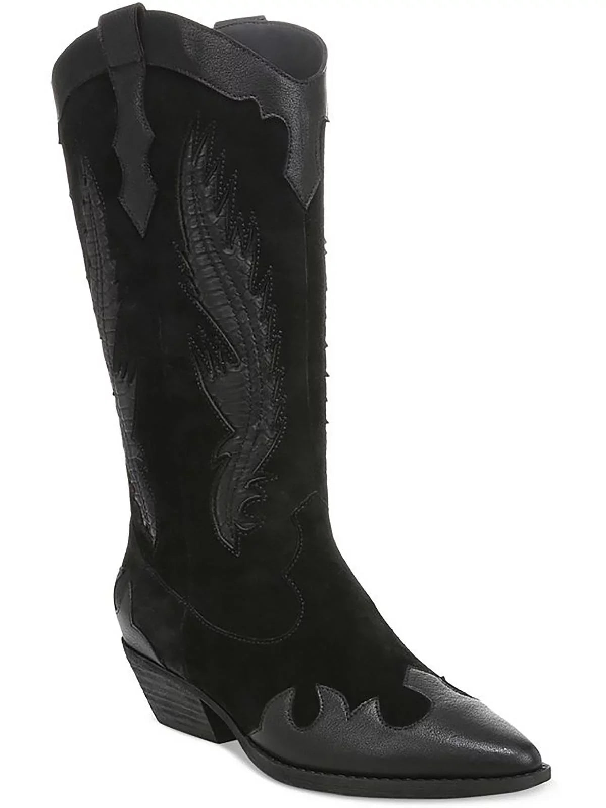 Zodiac Womens Marlena  Leather Tall Cowboy, Western Boots