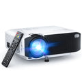 Apeman LC350 LCD Native 480P Sizeupport 1080P Home Theater Projector, Dual Sizepeakers, Eyes Protection, Multiple Connection