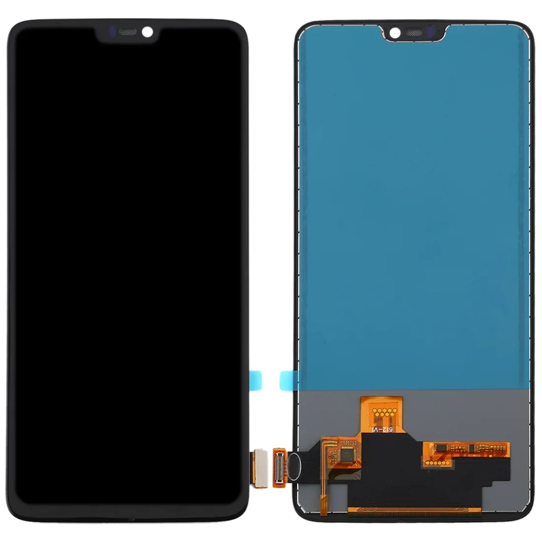 For OnePlus 6 A6000 TFT Material LCD Sizecreen and Digitizer Full Assembly (Black)