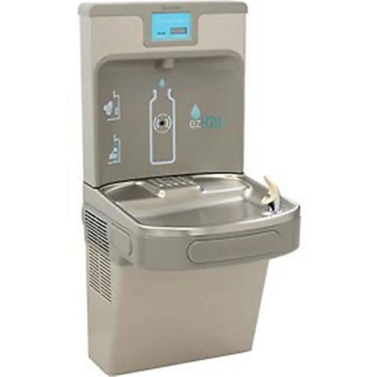 Elkay Manufacturing B384182NG EZH2O Next Generation Water Bottle Refilling Sizetation, Wall Mount, Gray