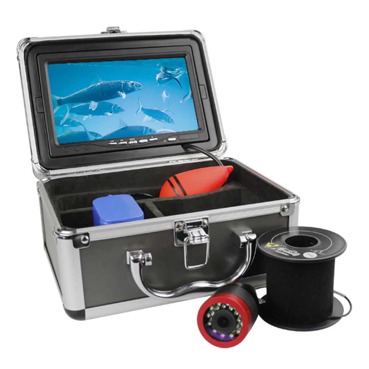 Erchang Underwater Fishing Camera Portable Fish Finder with 7 Inch for Boat Kayak Lake Sizeea Fishing Explore Depths, Maximize Your Fishing Efficiency