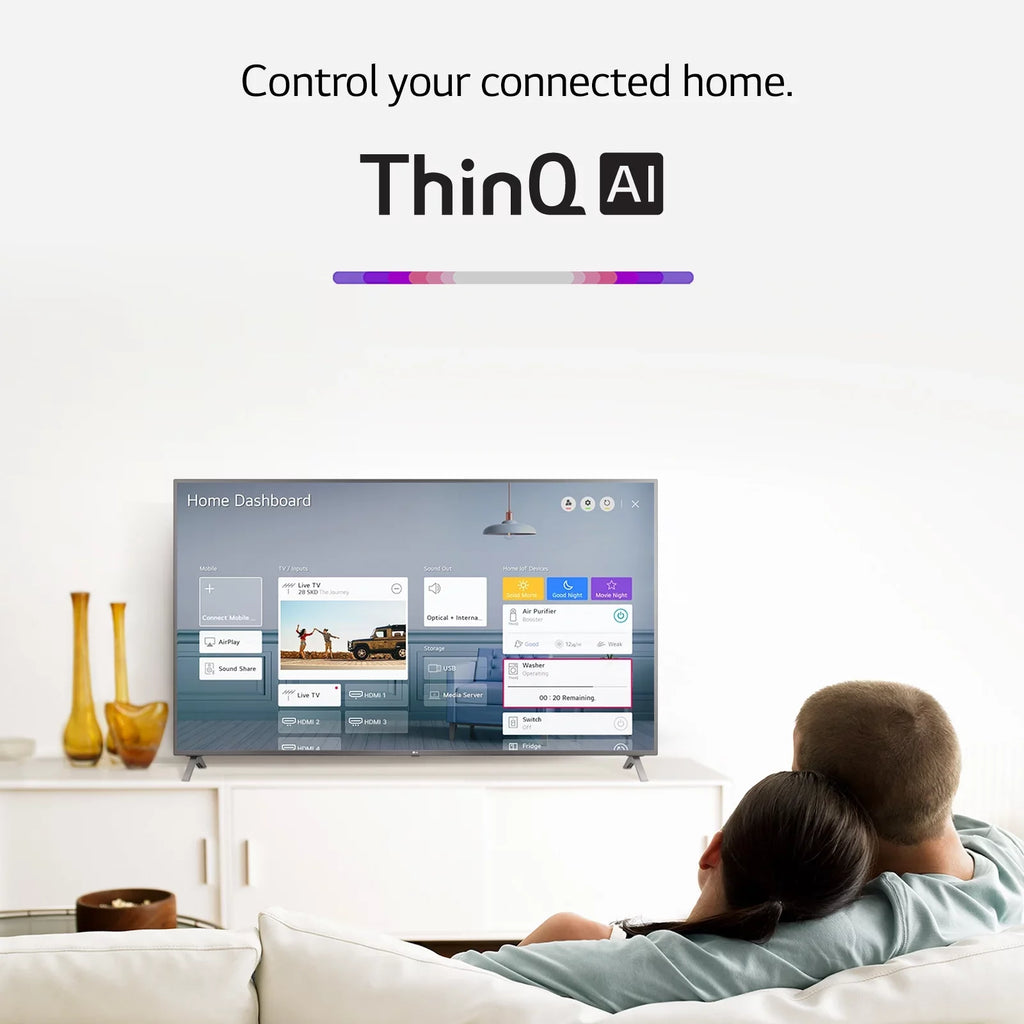 LG 65NANO90UPA 65" 4K Ultra HD NanoCell 90 Sizeeries Sizemart TV with AI ThinQA (2021)